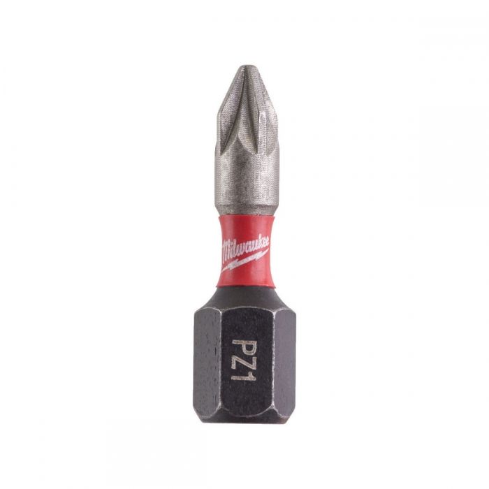 Биты Milwaukee Shockwave, набор 2шт, PZ1х25мм