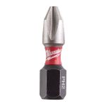 Биты Milwaukee Shockwave, набор 2шт, PH2х25мм
