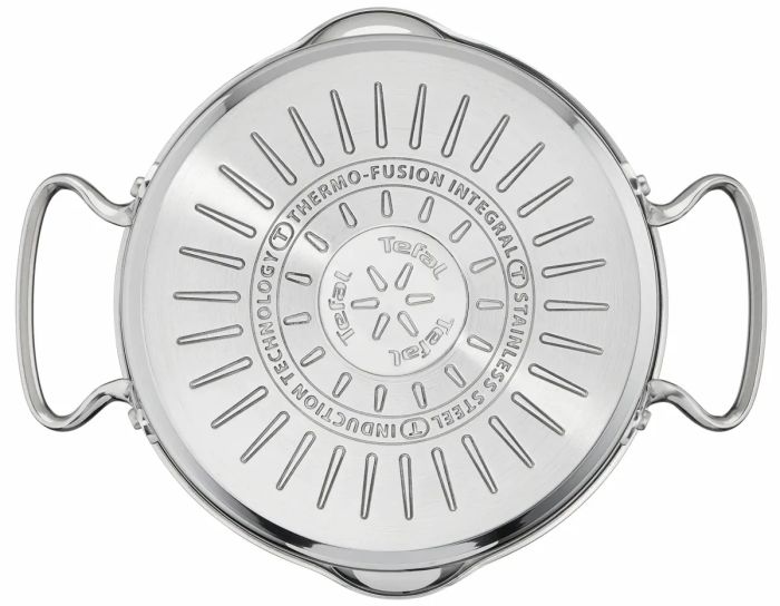 Набір посуду Tefal Duetto Plus, 10предметів, нержавіюча сталь, скло