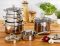 Набор посуды Tefal Duetto Plus, 10 предметов, нержавеющая сталь, стекло