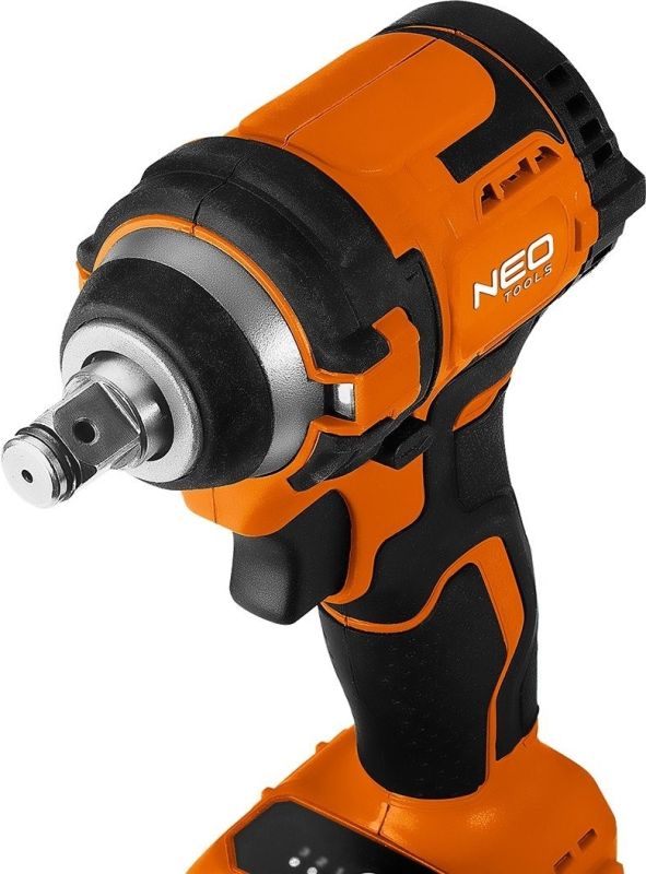 Гайковерт ударний Neo Tools Energy+ 18В безщітковий 2500об/хв 350Нм 1/2" 3 швидкості 1.1кг без АКБ та ЗП