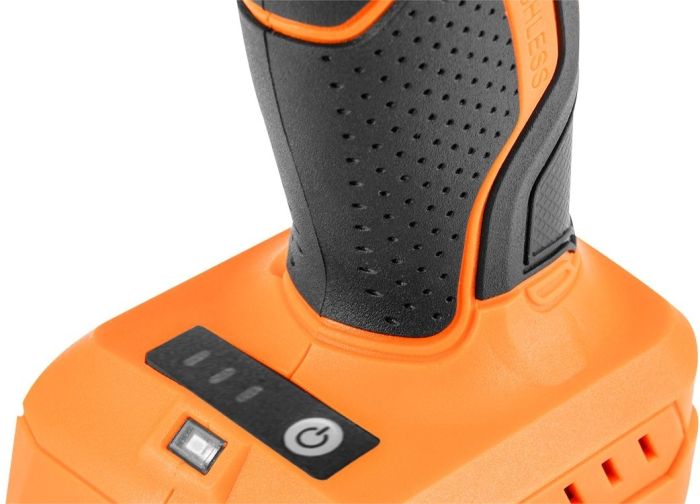 Гайковерт ударный Neo Tools Energy+ 18В бесщеточный 2400об·мин 850Нм 1/2" 3 скорости 1.8кг без АКБ и ЗП