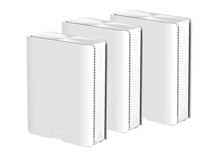 Система WiFi-Mesh ASUS  ZenWiFi BQ16 BE25000, 2xGE LAN, 1xGE WAN/LAN, 1x10GE LAN, 1x10GE WAN/LAN 1xUSB 3.0, 3мод, белый