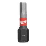 Биты Milwaukee Shockwave, набор 2шт, Hex4х25мм