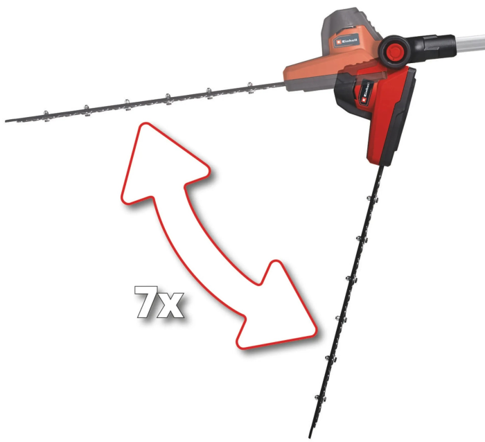 Кусторез телескопический аккумуляторный Einhell GC-HH 18/45 Li T - Solo PX, 18В 450м, 3.5кг(без АКБ и ЗУ)