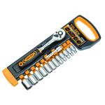Набор торцевых головок Tolsen Профи, 1/4", 14шт, CrV