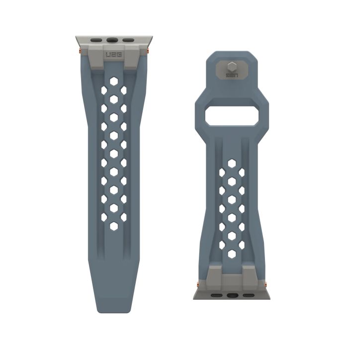 Ремінець UAG для Apple Watch Ultra 2/Ultra-49-45-44mm, Monarch, Cloud Blue/Titanium