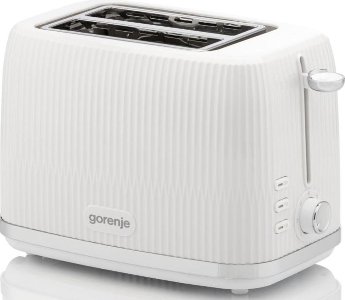 Тостер Gorenje 850Вт, металл/пластик, белый