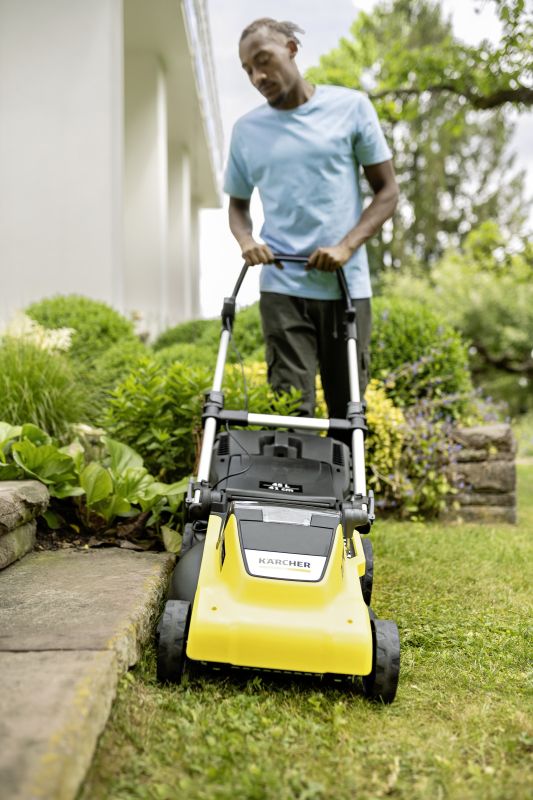 Газонокосарка акумуляторна Karcher LMO 5-18 Dual 18В 41см 25-70мм без АКБ та ЗП