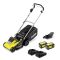 Газонокосилка аккумуляторная Karcher LMO 4-18 Dual 18В акб 1х5А-ч 37см 25-65мм