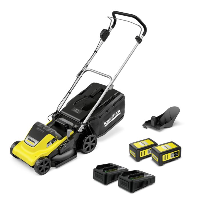 Газонокосилка аккумуляторная Karcher LMO 4-18 Dual 18В 37см 25-65мм (без АКБ и ЗУ)