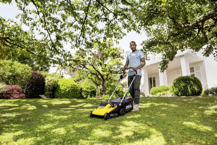 Газонокосилка аккумуляторная Karcher LMO 4-18 Dual 18В 37см 25-65мм (без АКБ и ЗУ)