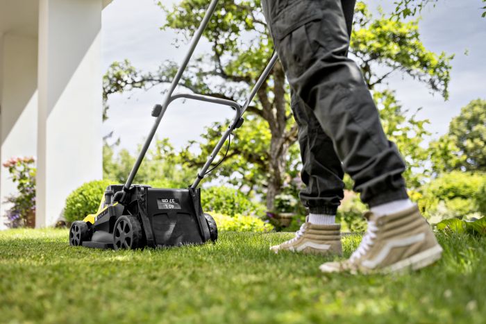 Газонокосилка аккумуляторная Karcher LMO 4-18 Dual 18В 37см 25-65мм (без АКБ и ЗУ)