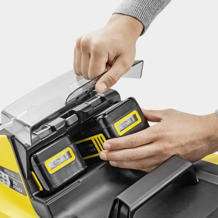 Газонокосилка аккумуляторная Karcher LMO 4-18 Dual 18В 37см 25-65мм (без АКБ и ЗУ)