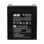 Акумуляторна батарея 2E GS, 12В, 5А•год, AGM