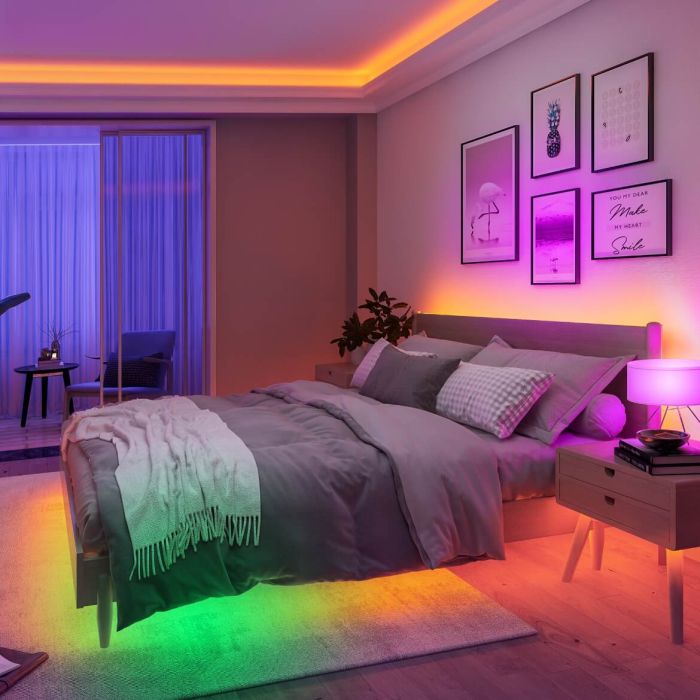 Стрічка світлодіодна розумна Govee H612A Strip Light S With Protective Coating, 5м, RGBICW, WI-FI/Bluetooth, білий