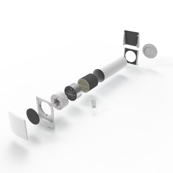 Рекуператор Ventoxx Harmony 0,5м пульт ДУ LED-индикация пластиковая решетка