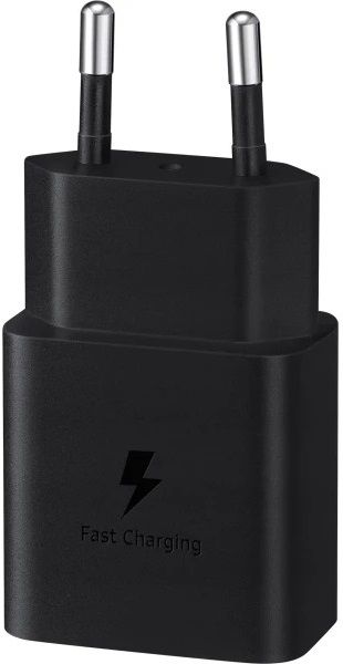 Зарядное устройство сетевое Samsung 15Вт USB-С, черный