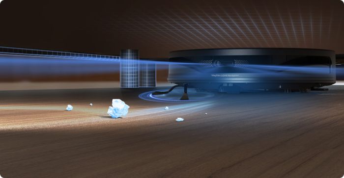 Робот-пылесос TP-LINK TAPO RV 20 MAX LIDAR с поддержкой влажной уборки