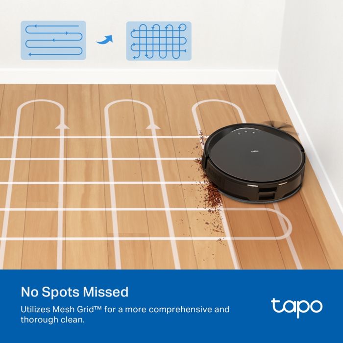 Робот-пылесос TP-LINK TAPO RV 20 MAX LIDAR с поддержкой влажной уборки