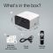 Проєктор Epson EF-21W FHD, 1000 lm, LASER, 1, Google TV, Diamond White