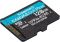 Карта пам'яті Kingston microSD  128GB C10 UHS-I U3 A2 V30 R200MB/s