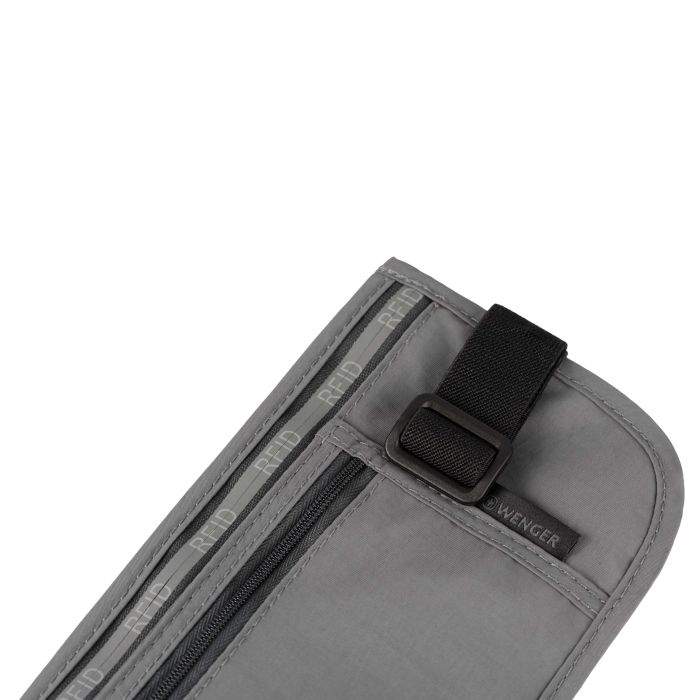 Сумка на пояс, Wenger waist belt with RFID pocket, сіра