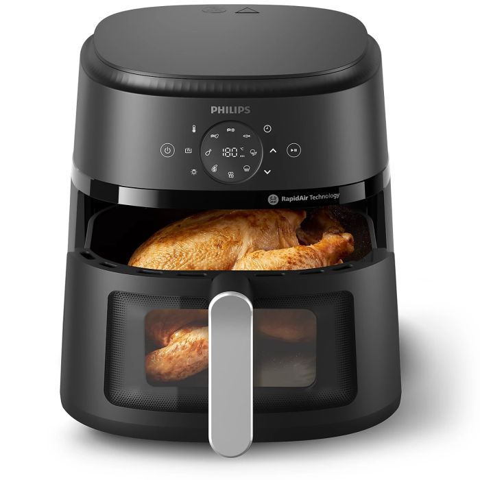 Мультипіч Philips Ovi Series 2000 1700Вт, чаша-6.2л, сенсорне управл., 13 авто. програм, пластик, чорний