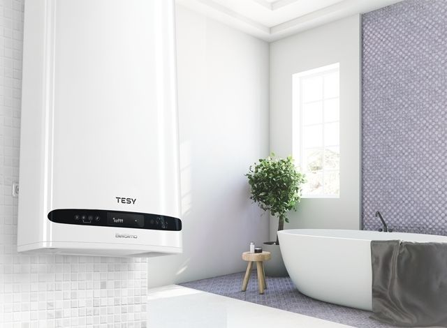 Водонагреватель электр. TESY Bellislimo Cloud плоский GCR 502722 E31 ECW Wi-Fi, 50л, 2,2кВт, ун. монтаж, электр. упр-ние, B, белый