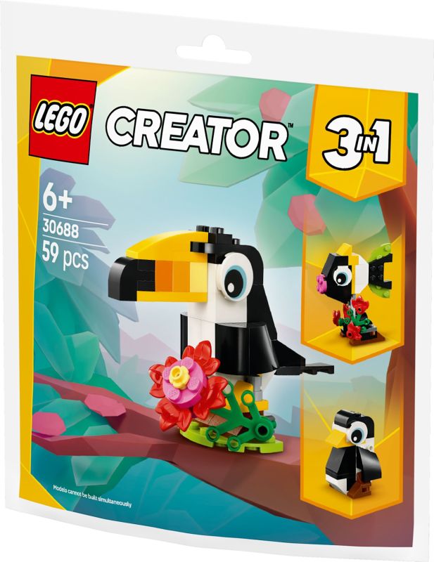 Конструктор LEGO Creator recruitment Тропический тукан