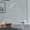 Комплект смесителя для кухни GROHE Red Duo и бойлерная система M размера