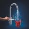 Комплект смесителя для кухни GROHE Red Duo и бойлерная система M размера