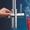 Комплект смесителя для кухни GROHE Red Duo и бойлерная система M размера