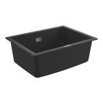 Мийка кухонна GroheK700U кварц. композит, прямокут., без крила, 610х460х210мм, чаша - 1, врізна, чорний граніт