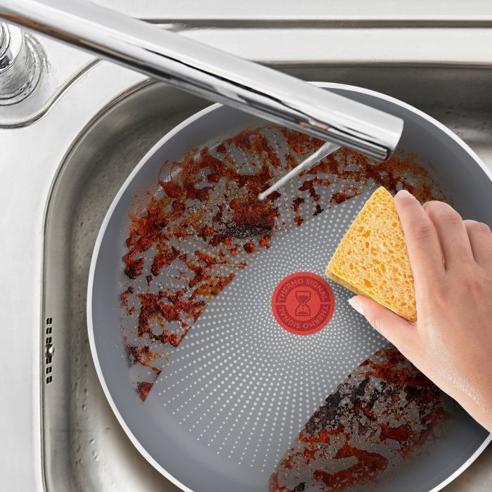 Сковорода Tefal Halo, 24см, алюміній, бакеліт, сірий