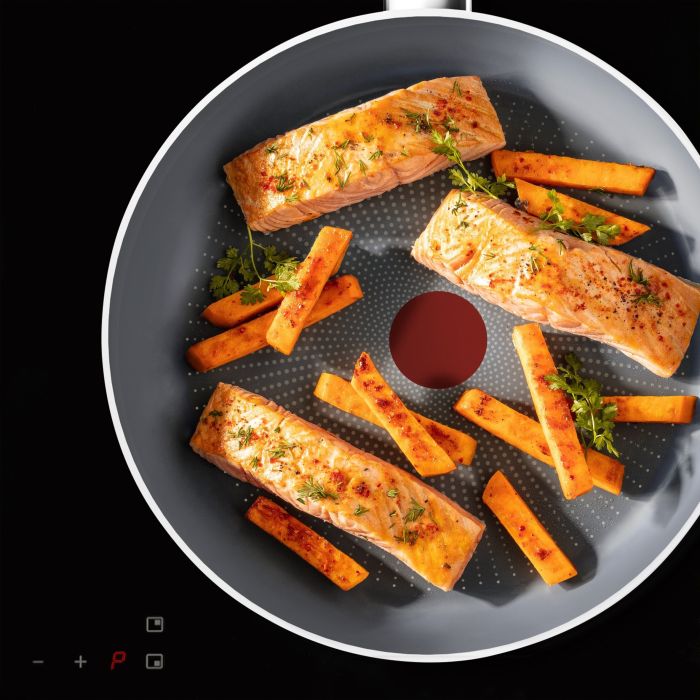 Сковорода Tefal Halo, 24см, алюміній, бакеліт, сірий