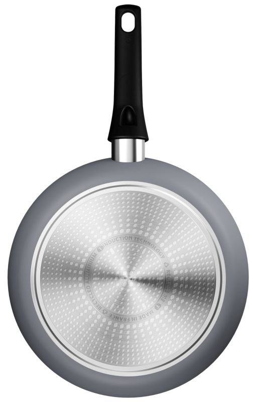 Сковорода Tefal Halo, 28см, алюміній, бакеліт, сірий