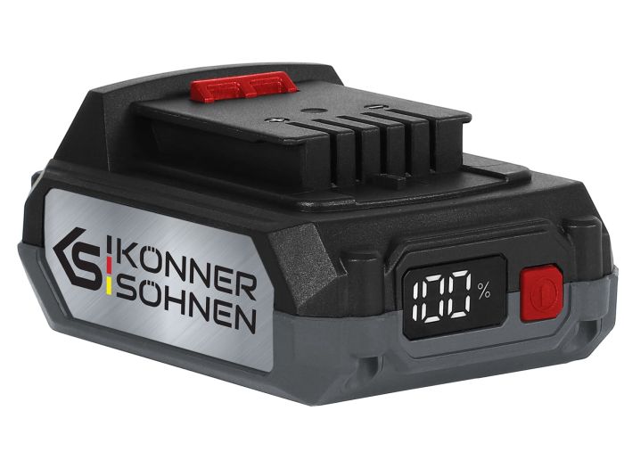Пила цепная аккумуляторная Konner&Sohnen KS CS20V-12, 20В акб 1?2А·час 3.5кг