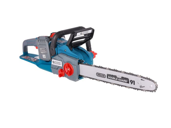 Пила цепная аккумуляторная Konner&Sohnen KS CS40V-14 40В(20+20В) акб 2?4А·час 35см 3.7кг