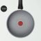 Сотейник Tefal Halo, 24см, з кришкою, алюміній, бакеліт, скло, сірий