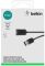 Кабель Belkin USB-A - USB-AF (AM/AF) 1.8м Black