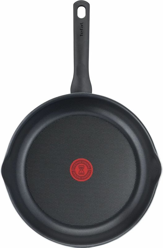 Сковорода з кришкою Tefal Day by Day, 24см, з кришкою, алюміній, бакеліт, скло, чорний