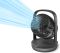 Вентилятор Philips настільний Series 3000, 22см, 27Вт, таймер, поворот 180, чорний