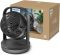 Вентилятор Philips настільний Series 3000, 22см, 27Вт, таймер, поворот 180, чорний
