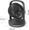 Вентилятор Philips настільний Series 3000, 22см, 27Вт, таймер, поворот 180, чорний