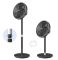 Вентилятор Philips напольный Series 3000, 40см, 48Вт, управление сматфоном, регулировка высоты, черный