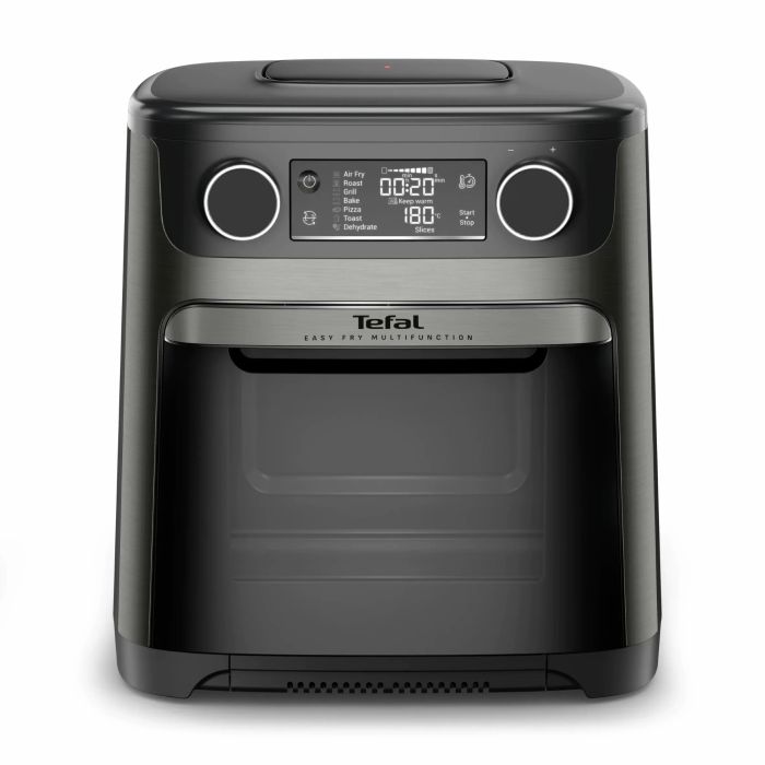 Мультипечь Tefal Easy Fry Multifunctional, 1800Вт, механ. управл., 9 программ, пластик, черный