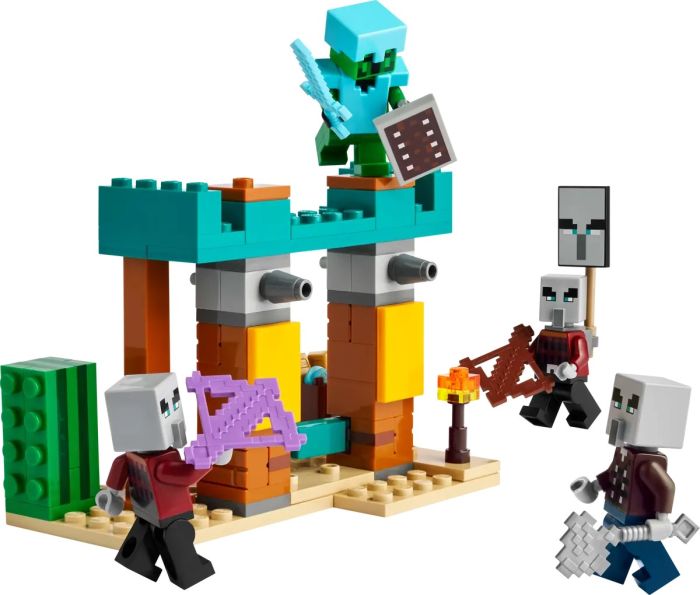 Конструктор LEGO Minecraft Разбойничий Пустынный Патруль