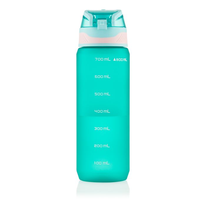 Пляшка для води Ardesto Matte 800мл, пластик, блакитний