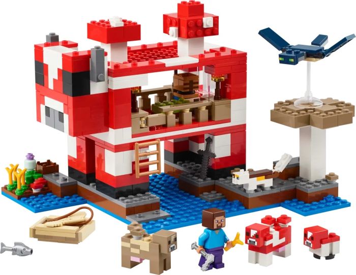 Конструктор LEGO Minecraft Грибной дом
